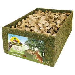 JR Farm Back to Instinct Schnüffel-Box Buddelkiste für Kaninchen mit Heu und Gras - 1 Stk. – Bild 1 von 3