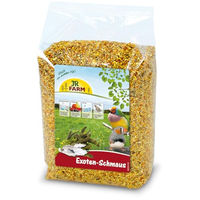 Produktbild von JR Farm Birds Exoten-Schmaus Vogelfutter für Prachtfinken und Zebrafinken ohne tierisches Protein 1 kg - 1 kg