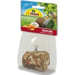 JR Farm Birds Holzrolle Intelligenzspielzeug aus Naturholz für Großsittiche und Papageien 150 g - 150 g – Bild 1 von 5