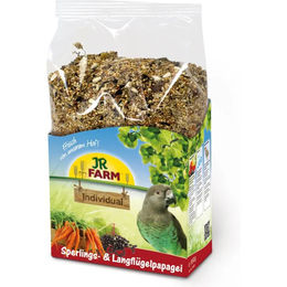 JR Farm Birds Individual Vogelfutter für Sperlings- und Langflügelpapageien ohne tierisches Protein 1 kg - 1 kg – Bild 1 von 7