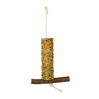 Produktbild von JR Farm Birds Natur Schlemmer-Schaukel Knabberstange für Ziervögel aus Holz - 100 g