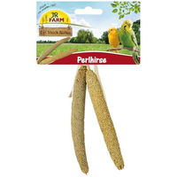 Produktbild von JR Farm Birds Perlhirse Ergänzungsfutter für Ziervögel und Wildvögel ohne tierisches Protein 40 g - 8 x 40 g