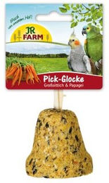 JR Farm Birds Pick-Glocke Vogelsnack für Großsittiche und Papageien 160 g - 5 x 160 g – Bild 1 von 2