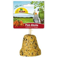 Produktbild von JR Farm Birds Pick-Glocke Vogelsnack für Großsittiche und Papageien 160 g - 5 x 160 g
