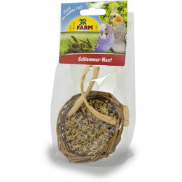 JR Farm Birds Schlemmer-Nest Vogelsnack für Wildvögel und Ziervögel ohne tierisches Protein 75 g - 75 g – Bild 1 von 5