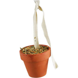 Produktbild von JR Farm Birds Tontöpfchen Keramik Futternapf für Wellensittiche und Kanarienvögel 80 g - 80 g