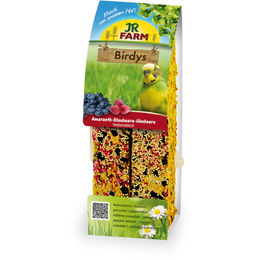 JR Farm Birdys Wellensittich Kräcker Amaranth-Blaubeere-Himbeere 130g - 5 x 130 g – Bild 1 von 5