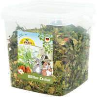 Produktbild von JR Farm Blätter-Zauber Getrocknete Kräuter für Kaninchen und Nager 410 g im Eimer