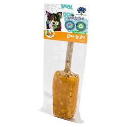 Produktbild von JR Farm Blue Tree Candy Ice Zahnpflege-Snack Rind Getreidefrei und Laktosefrei 33 g 6 Stück