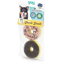 JR Farm Blue Tree Cheesie Donuts Kausnack mit Rind 75g ohne Zucker und Aromastoffe - 75 g – Bild 1 von 2