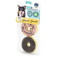 Produktbild von JR Farm Blue Tree Cheesie Donuts Kausnack mit Rind 75g ohne Zucker und Aromastoffe - 75 g
