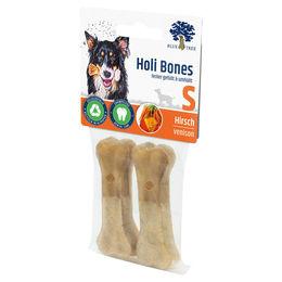 Produktbild von JR Farm Blue Tree Holi Bones Hirsch Kauknochen Größe S getreidefrei