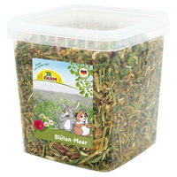 Produktbild von JR Farm Blüten-Meer Getrocknete Kräuter für Kaninchen 600 g Eimer