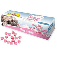 Produktbild von JR Farm Cat Milky-Hearts Zahnpflege Leckerli für Katzen 50 g - 50 g