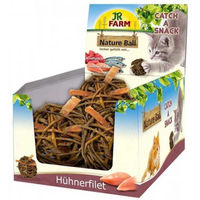 Produktbild von JR Farm Cat Nature-Ball Katzenspielzeug Hühnerfilet 15 g - 15 g