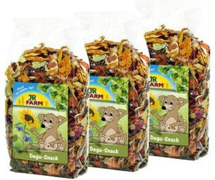 JR Farm Degu-Snack mit getrockneten Kräutern ohne Zucker 3x100g - 3 x 100 g – Bild 1 von 2