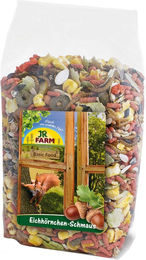 Produktbild von JR Farm Eichhörnchen-Schmaus mit Mehlwürmern, Sonnenblumenkernen und Erdnüssen 2 x 600 g - 2 x 600 g
