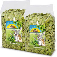 Produktbild von JR Farm Erbsenflocken für Kaninchen 2x1kg