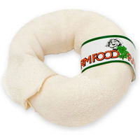 Produktbild von JR Farm Farm Food Rawhide Dental Donut Zahnpflege-Snack aus Rind M 12-15 cm ohne Farb- und Aromastoffe sowie Konservierungsstoffe