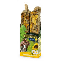 Produktbild von JR Farm Farmys Grainless Kleintier-Nagersnack Sonnenblume-Kamille 140 g - 140 g