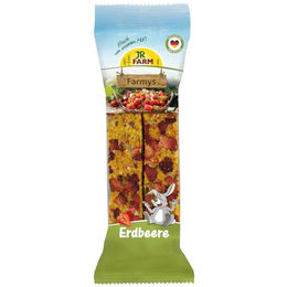 JR Farm Farmys Kleintier-Kräcker Erdbeere 160 g - 160 g – Bild 1 von 6