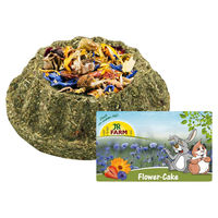 Produktbild von JR Farm Flower-Cake Kaninchen 130 g 6 Stück