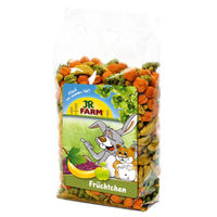 Produktbild von JR Farm Früchtchen Kräcker Kleintiersnack für Kaninchen und Nager 150g - 150 g
