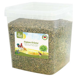 Produktbild von JR Farm Garden Hygiene-Kräuter Hühnerfutter Ergänzungsfutter für Hühner und Wachteln ohne tierisches Protein 2 kg Eimer