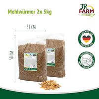 Produktbild von JR Farm Garden Mehlwürmer Insektenfutter für Wildvögel 10 kg