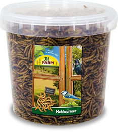 JR Farm Garden Mehlwürmer Insektenfutter für Wildvögel 400g Eimer - 400 g – Bild 1 von 8