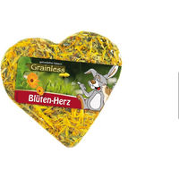 Produktbild von JR Farm Grainless Blüten-Herz getrocknete Kräuter für Kaninchen und Degus 90g - 14 x 90 g