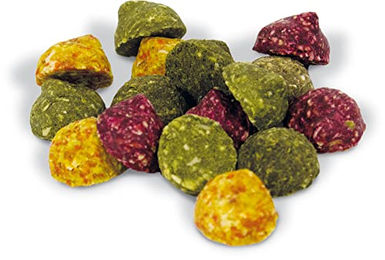 JR Farm Grainless Drops gemischter Kleintiersnack für Kaninchen getreidefrei 140 g - 8 x 140 g – Bild 1 von 6