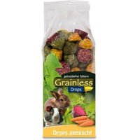 Produktbild von JR Farm Grainless Drops Kaninchen Leckerlies gemischt 3x140g
