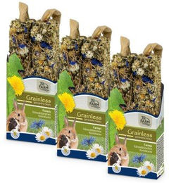 JR Farm Grainless Farmy's Kräcker Gänseblümchen-Kornblume 420g – Bild 1 von 2