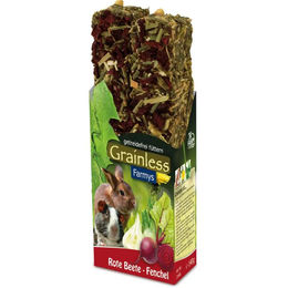 JR Farm Grainless Farmys Kräcker Rote Beete-Fenchel für Kaninchen 140 g - 140 g – Bild 1 von 3