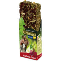Produktbild von JR Farm Grainless Farmys Kräcker Rote Beete-Fenchel für Kaninchen 140 g - 140 g