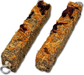 Produktbild von JR Farm Grainless Farmys Nagersnack für Nagetiere mit getrockneten Kräutern getreidefrei 140 g
