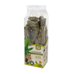 JR Farm Grainless Health Hanf-Sticks für Kaninchen und Meerschweinchen getreidefrei 75 g - 75 g – Bild 1 von 2