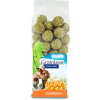 Produktbild von JR Farm Grainless Health Vitamin-Balls Sanddorn Kleintiersnack für Meerschweinchen und Kaninchen getreidefrei 150g - 7 x 150 g