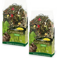 Produktbild von JR Farm Grainless Herbs Zwergkaninchen Hauptfutter Getreidefrei Futterpaket 5,95 kg