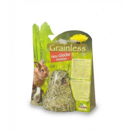 JR Farm Grainless Heu-Glocke Hibiskus Kleintiersnack für Kaninchen 125 g - 125 g – Bild 1 von 6