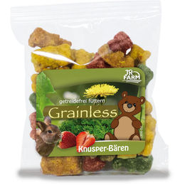 JR Farm Grainless Knusper-Bären Kräcker getreidefrei für Kaninchen und Nager 30 g - 20 x 30 g – Bild 1 von 5