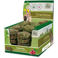 Produktbild von JR Farm Grainless Kräuterolis Petersilie-Himbeere getrocknete Kräuter Kleintiersnack Kaninchen 80g - 10 x 80 g