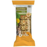 Produktbild von JR Farm Grainless Kräuterolis Ringelblume-Banane getrocknete Kräuter für Kaninchen und Nager 80 g