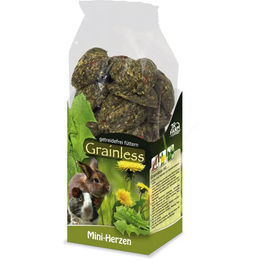 JR Farm Grainless Mini-Herzen Kräcker Kleintiersnack für Kaninchen 150 g - 8 x 150 g – Bild 1 von 5
