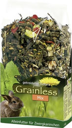JR Farm Grainless Mix Getreidefreies Kleintierfutter für Zwergkaninchen 650g ohne Zucker und tierisches Protein - 6 x 650 g – Bild 1 von 9