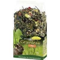 Produktbild von JR Farm Grainless Mix Getreidefreies Kleintierfutter für Zwergkaninchen 650g ohne Zucker und tierisches Protein - 6 x 650 g