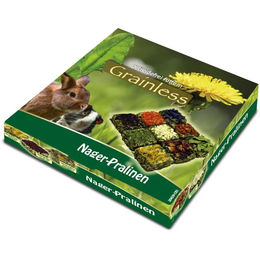 JR Farm Grainless Nager-Pralinen Kleintiersnack mit getrockneten Kräutern für Kaninchen 125 g - 125 g – Bild 1 von 9