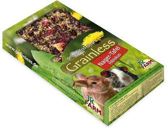 JR Farm Grainless Nager-Tafel Hibiskus getreidefreier Kräcker für Kaninchen 125g – Bild 1 von 8