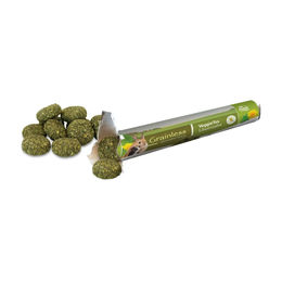 JR Farm Grainless VeggieTos Löwenzahn Kleintiersnack für Kaninchen getreidefrei 25 g - 28 x 25 g – Bild 1 von 3